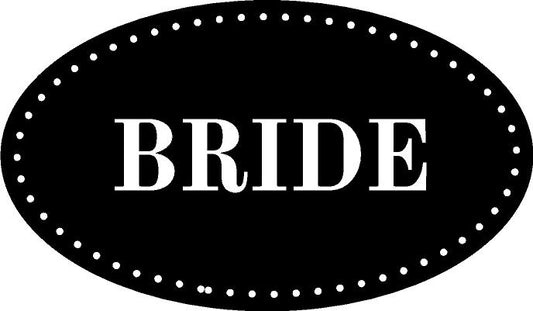 Bride oval wedding sign  Sign PVC photo prop