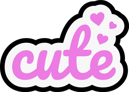 Cute pink with hearts  Sign PVC photo prop